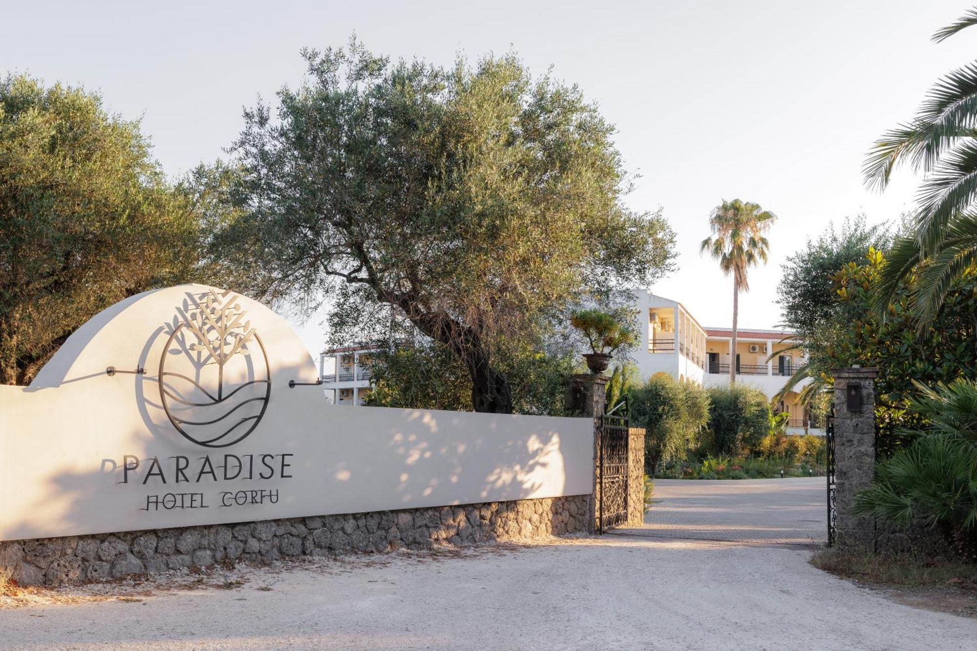 Paradise Hotel Corfu Gouvia Exteriör bild